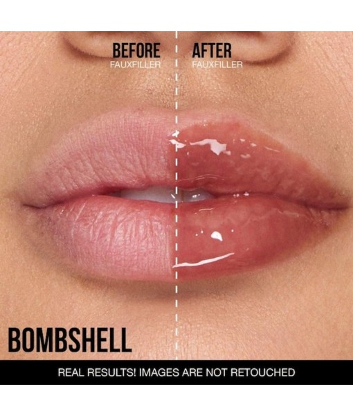 hudabeauty faux filler lip gloss bombshell 3.5ml