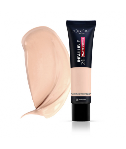l'oreal infallible matte cover foundation 25