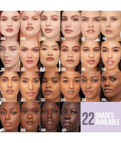 maybelline superstay matte foundation 118