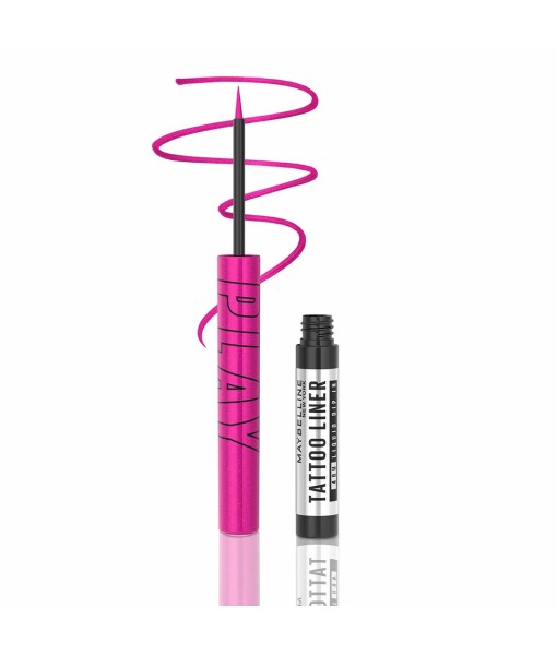 maybelline tattoo liner play 48h liquid dip in punch