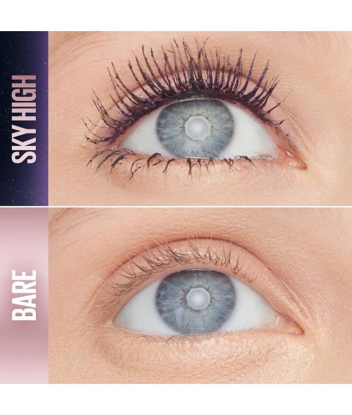 maybelline cils Sensational Sky High plum twilight mascara