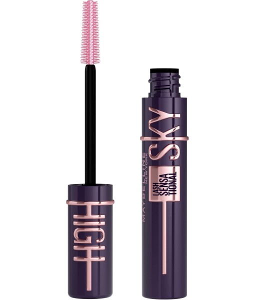 maybelline cils Sensational Sky High plum twilight mascara
