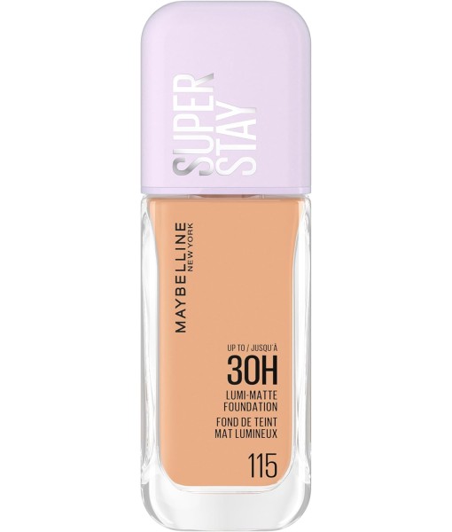 maybelline superstay matte foundation 115