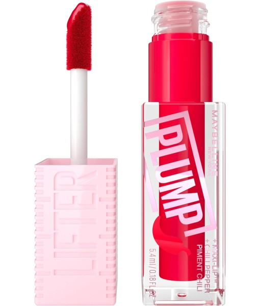 maybelline plump lipgloss 004 red flag