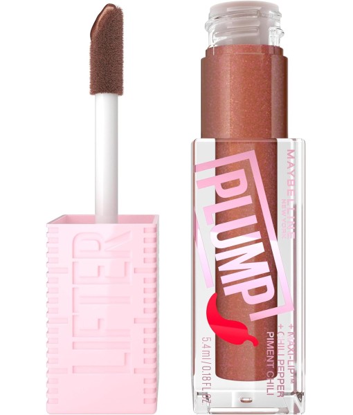 maybelline plump lipgloss 007 cocoa zing