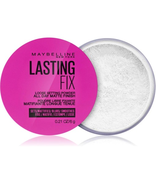 maybelline lasting fix loose setting powder transparent