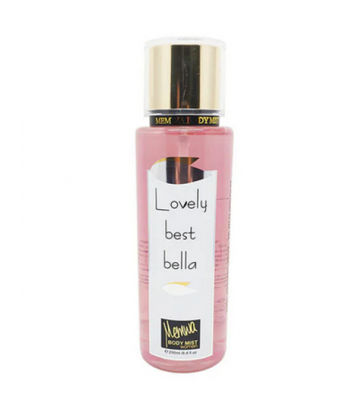 memwa lovely best bella body mist women 250ml 