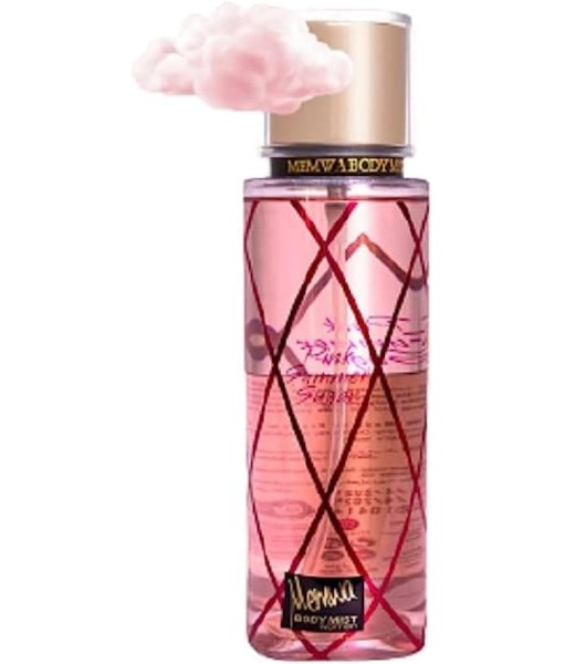 memwa pink sugar body mist 250ml