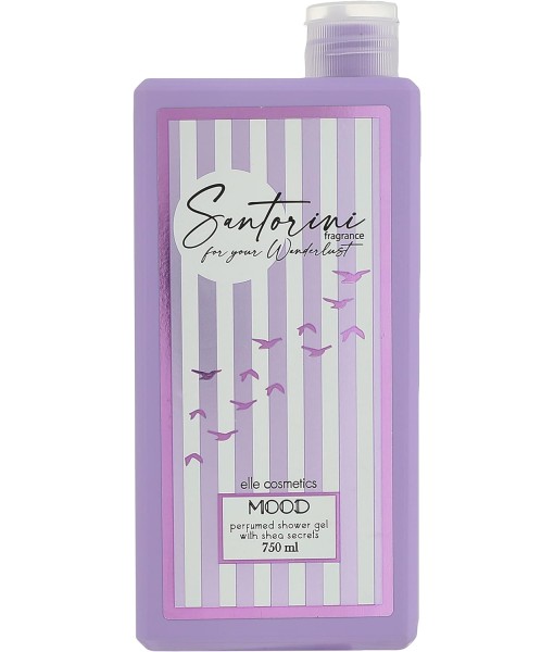 mood shower gel santorini 750 ml