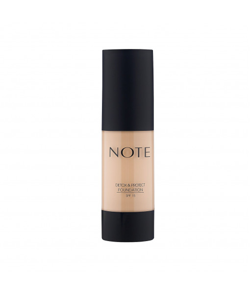 note detox & protect foundation spf15 01 beige
