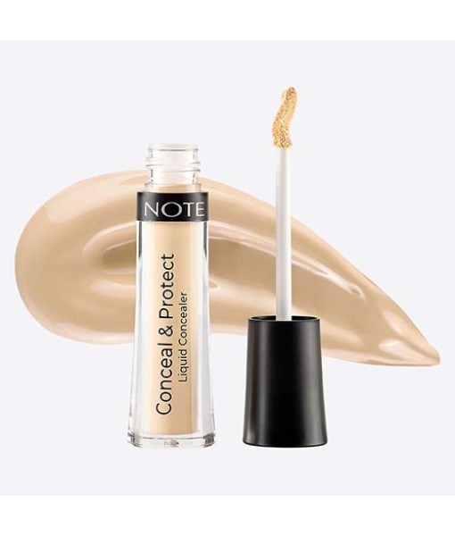 note conceal & protect liquid concealer 03 soft sand