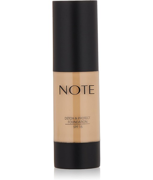 note detox & protect foundation spf15 05