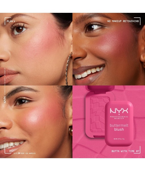 nyx butter melt blush 07 butta with time 5g