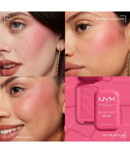 nyx butter melt blush 08 getting butta 5g