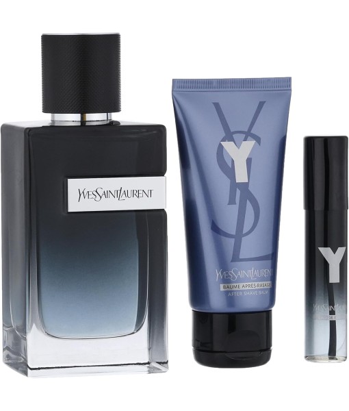 Y yves saint laurent eau de perfume 100ml + 50ml shower gel + 10 ml edp travel size
