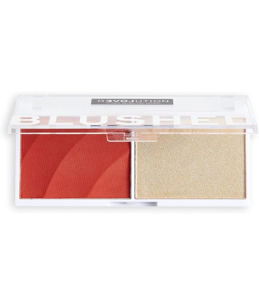 revolution duo blush & highlighter day dream