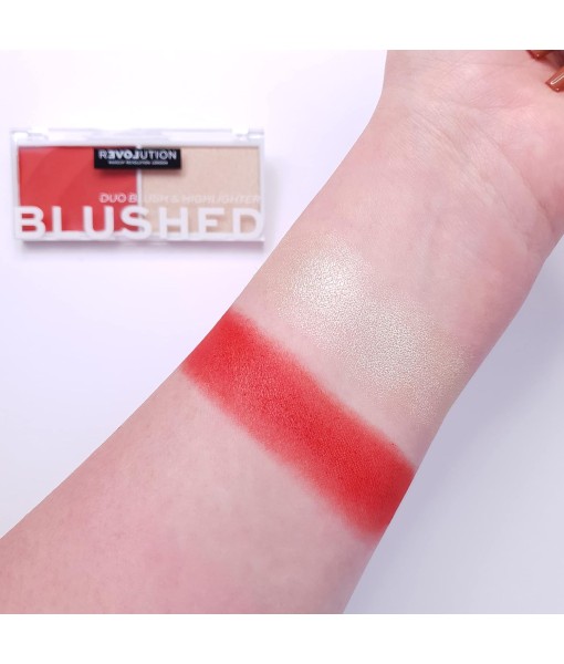 revolution duo blush & highlighter day dream