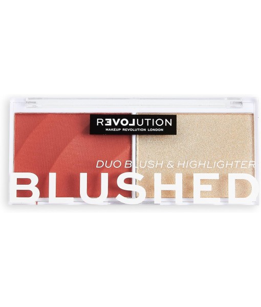revolution duo blush & highlighter day dream