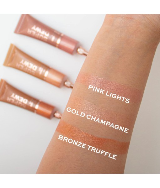revolution super dewy liquid highlighter pink lights 15ml