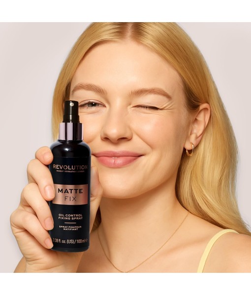 revolution oil control matte fixing spray 100ml