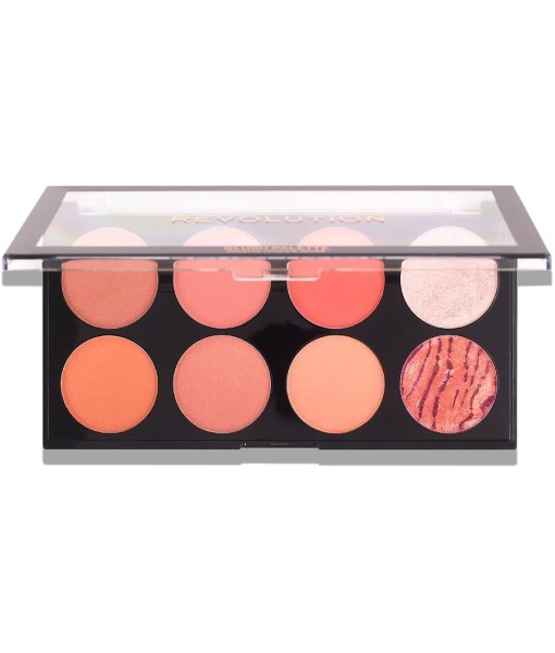 revolution blush palette hot spice 