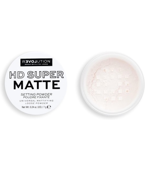 revolution hd super matte setting loose powder 7g