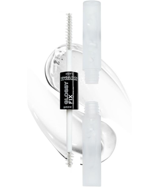 revolution glossy fix clear gel mascara