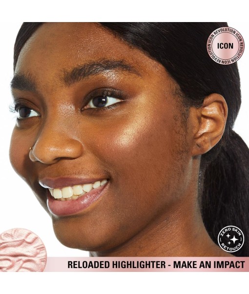 revolution powder highlighter make an impact