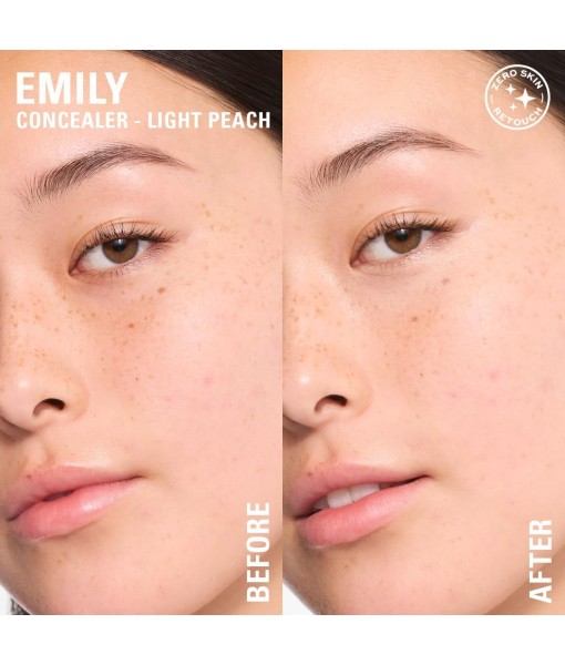 revolution skin silk under eye brightener & concealer light peach