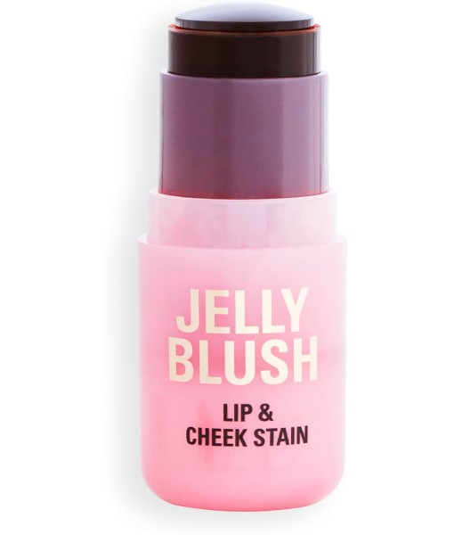 revolution jelly blush lip & cheek stain peach 