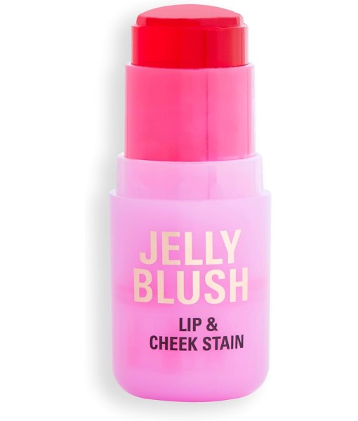 revolution jelly blush lip & cheek stain strawberry
