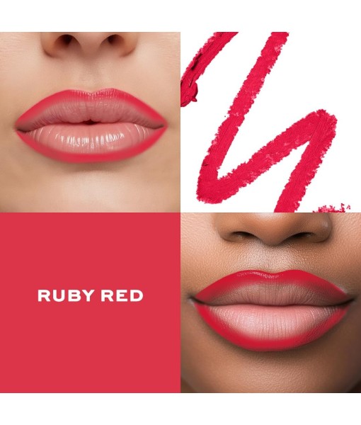 revolution satin kiss lipliner ruby