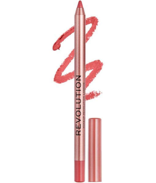 revolution satin kiss lipliner white wedding