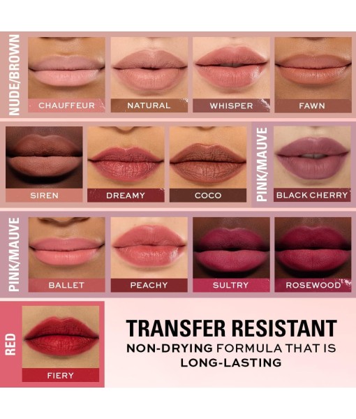 revolution air blur soft matte liquid lip fawn