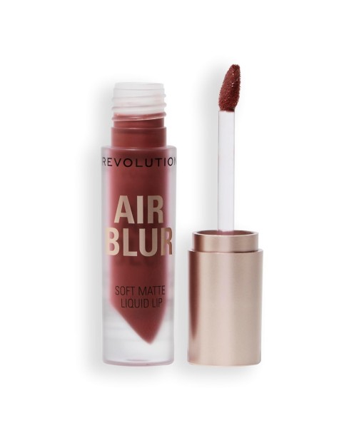 revolution air blur soft matte liquid lip peachy