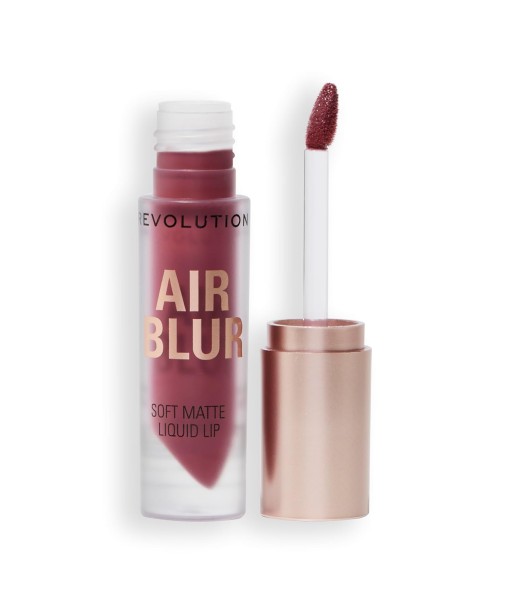 revolution air blur soft matte liquid lip rosewood