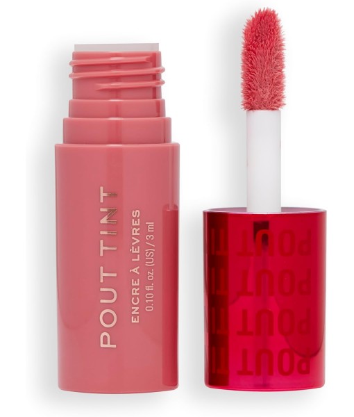 revolution pout tint liquid lipstick sweet pink