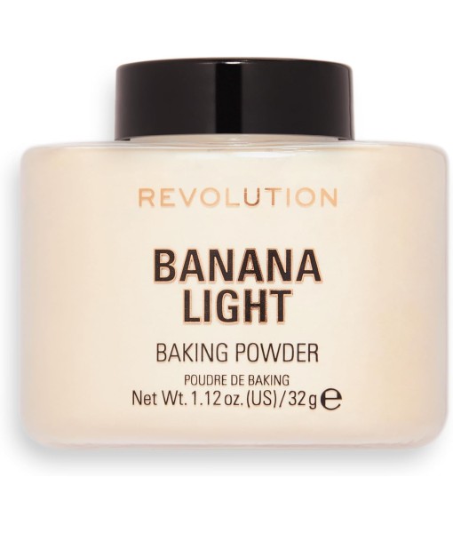revolution baking loose powder banana light 32g