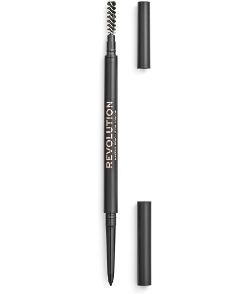 revolution precise brow pencil dark brown 