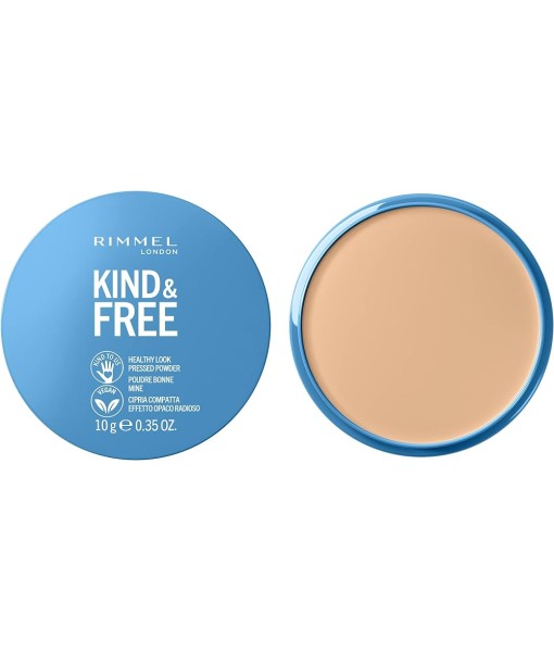 rimmel kind & free compact powder 010 fair