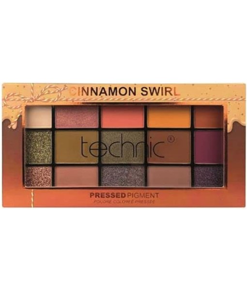 technic eyeshadow palette cinnamon swirl