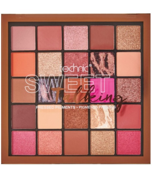 technic eyeshadow palette sweet talking
